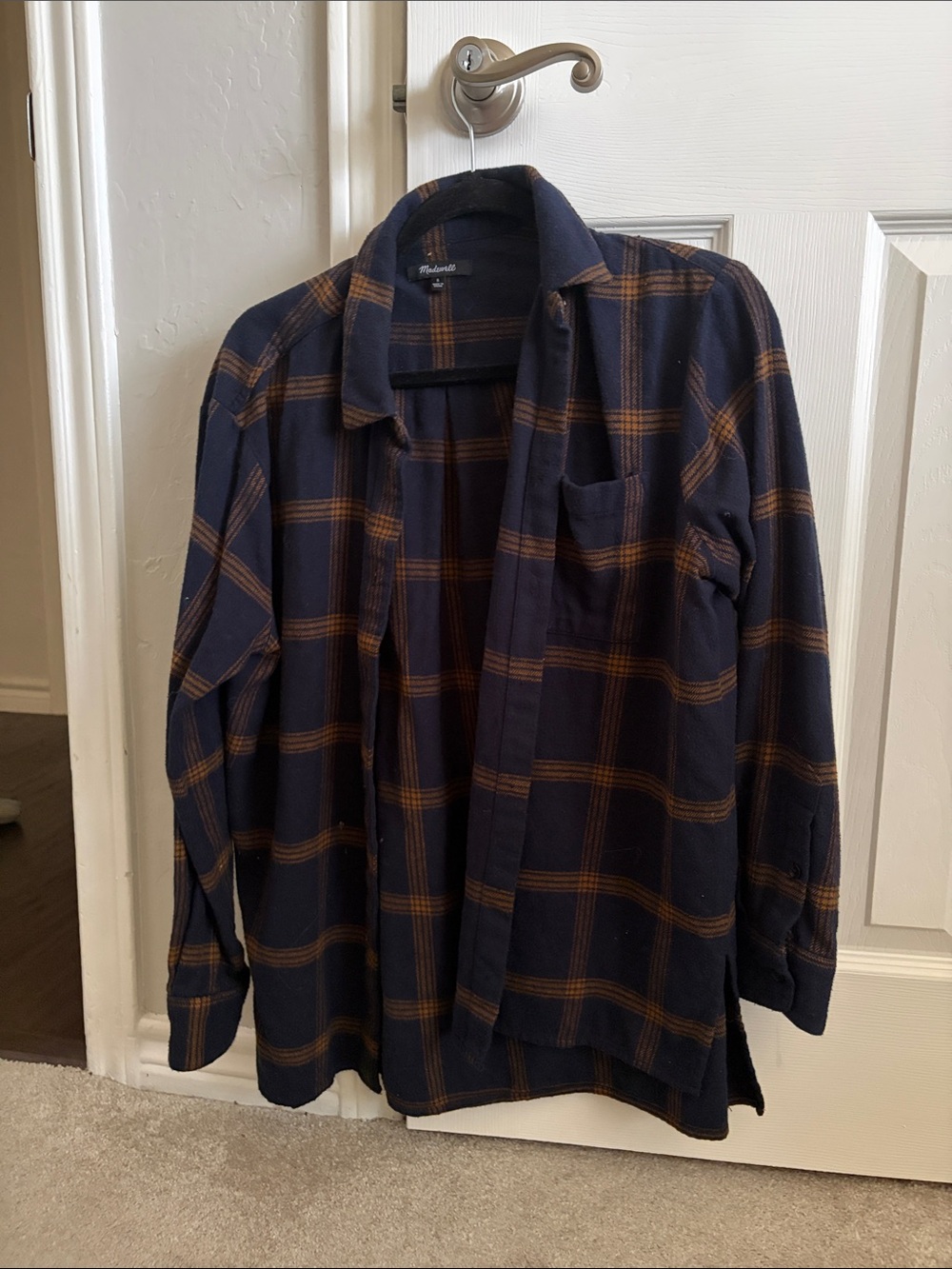 Flannel Oversized Ex-Boyfriend Shirt in Forbell Plaid